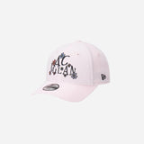 CAPPELLINO RAGAZZO 9FORTY® NEW ERA X AC MILAN CON LOGO E FIORI