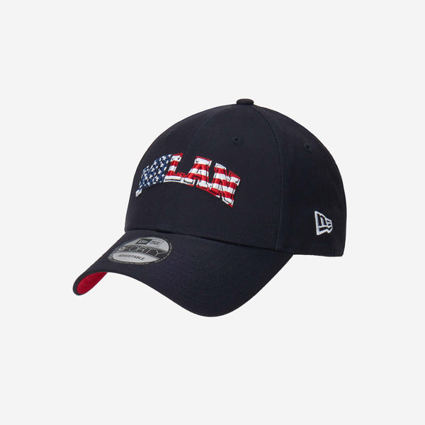 9FORTY® NEW ERA X AC MILAN CAP WITH USA FLAG | AC Milan Store