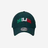 CAPPELLINO 9FORTY® NEW ERA X AC MILAN CON BANDIERA ITALIANA