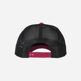 NEW ERA X AC MILAN FUCHSIA TRUCKER CAP