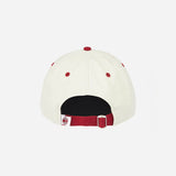 9TWENTY® NEW ERA X AC MILAN WHITE CAP WITH RED M