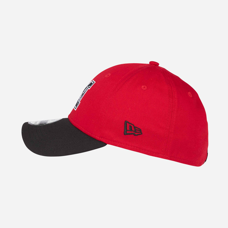 39THIRTY® NEW ERA X AC MILAN RED CAP WITH BLACK M