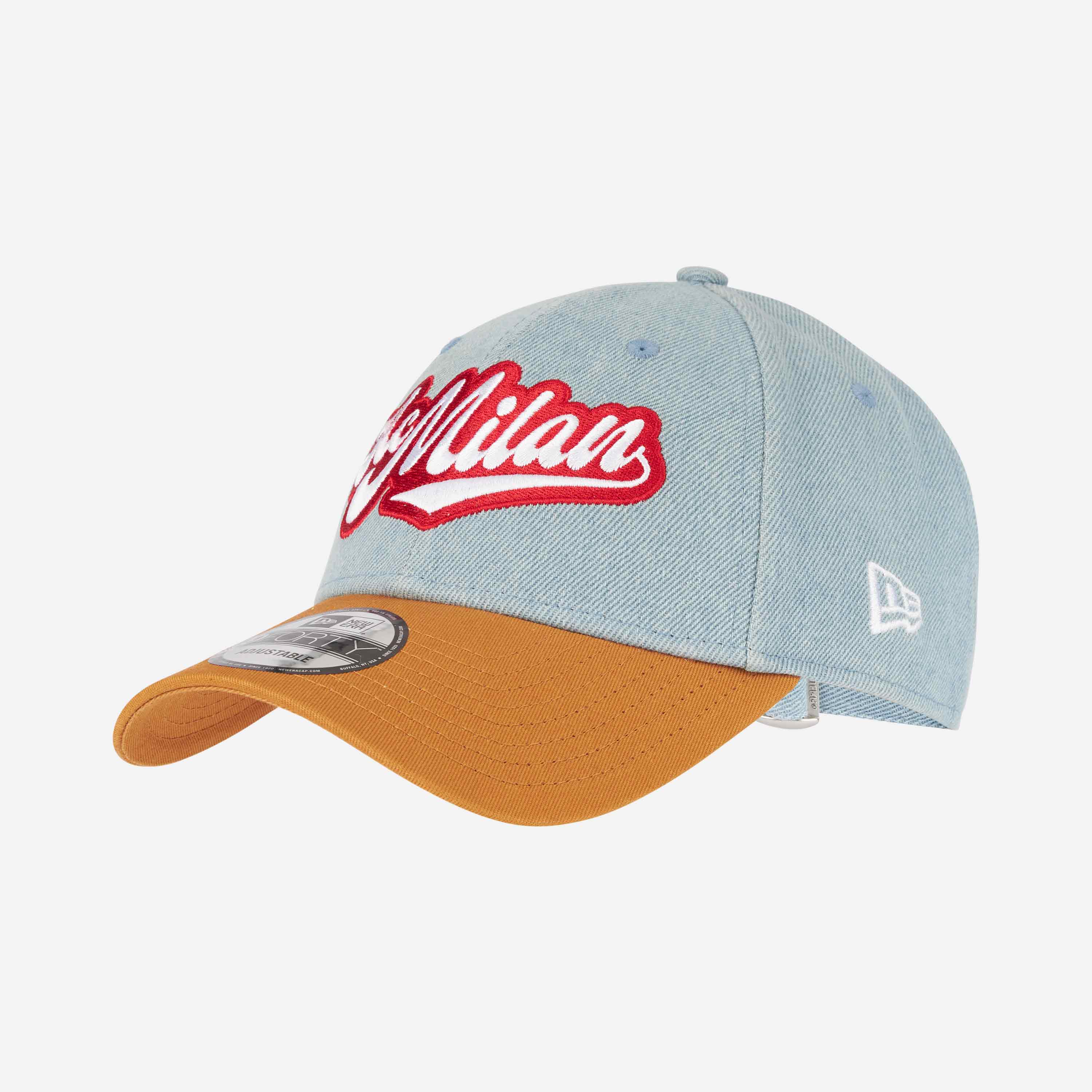 9FORTY® NEW ERA X AC MILAN DENIM CAP