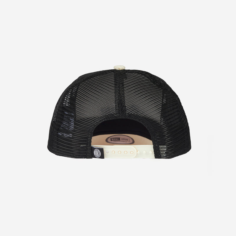 TRUCKER NEW ERA X AC MILAN CORDUROY  CAP WITH EMBROIDERY EST. 1899