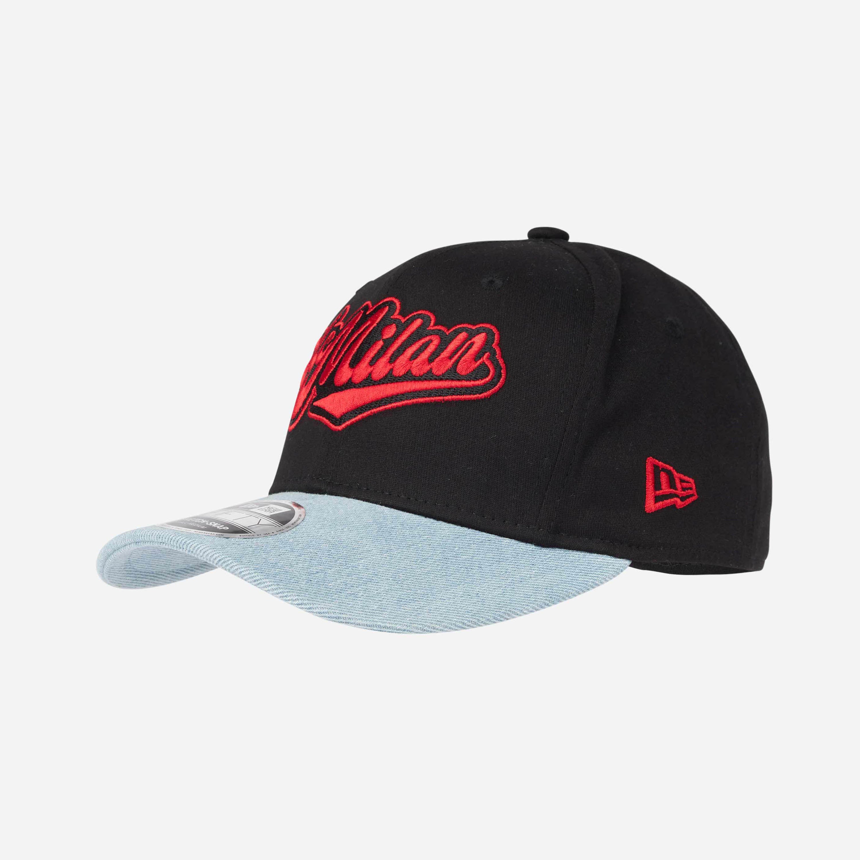 9FIFTY® NEW ERA X AC MILAN CAP WITH DENIM VISOR