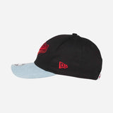 CAPPELLINO 9FIFTY® NEW ERA X AC MILAN CON VISIERA IN DENIM