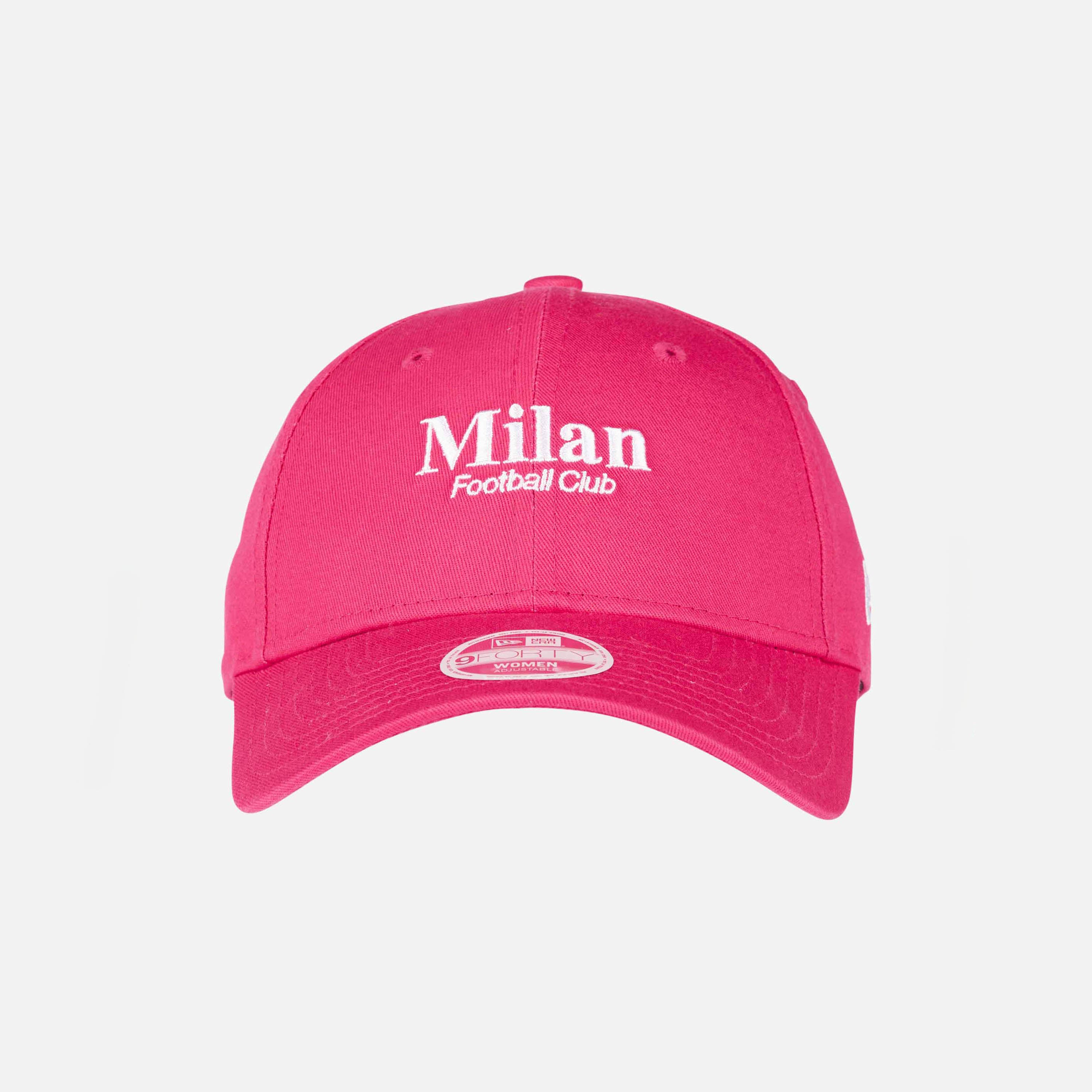 9FORTY® NEW ERA X AC MILAN FUCHSIA CAP