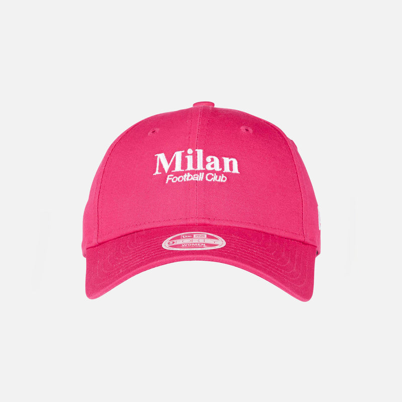 CAPPELLINO 9FORTY® NEW ERA X AC MILAN FUCSIA