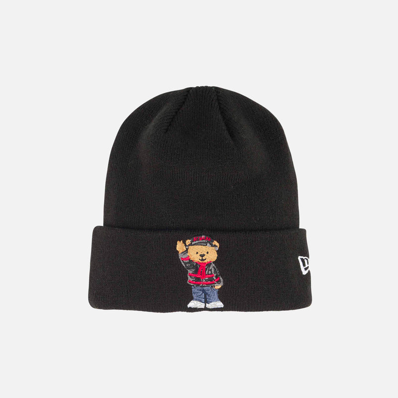 NEW ERA X AC MILAN KIDS BEANIE WITH TEDDY