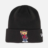 NEW ERA X AC MILAN YOUTH BEANIE WITH TEDDY