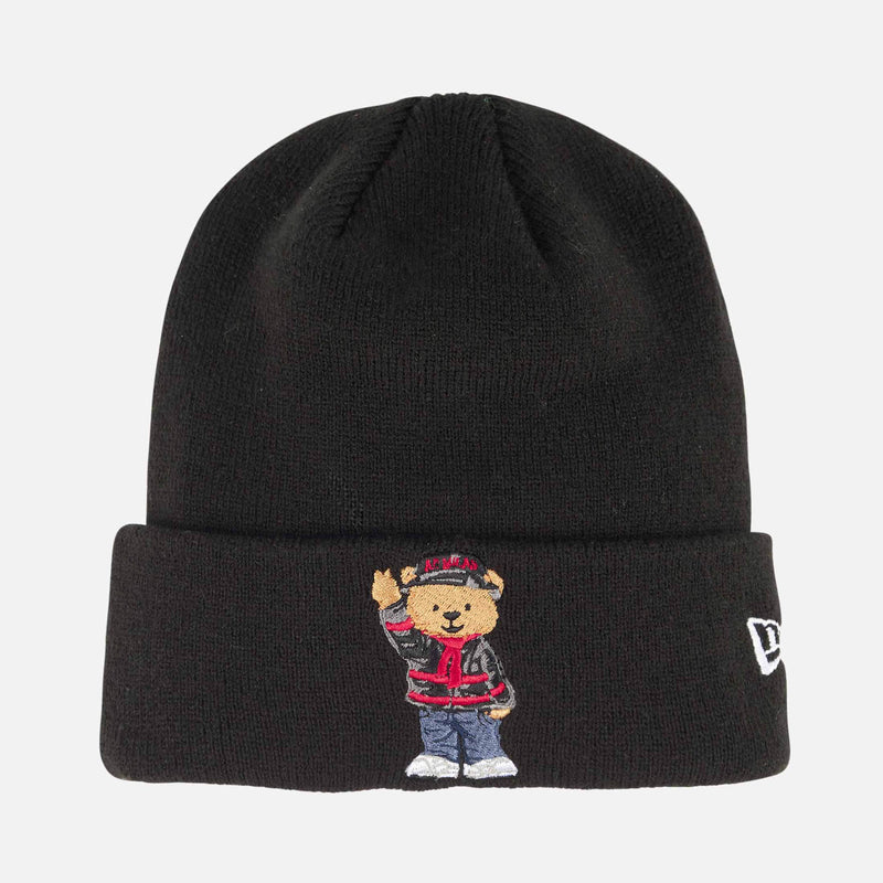 NEW ERA X AC MILAN YOUTH BEANIE WITH TEDDY