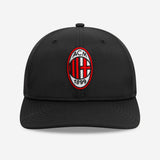 9SEVENTY® NEW ERA X AC MILAN BLACK CAP WITH LOGO