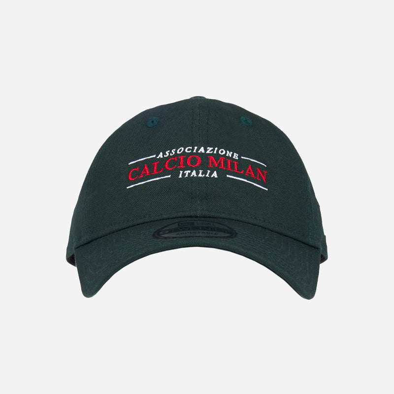 9TWENTY® NEW ERA X AC MILAN CAP WITH EMBROIDERED TEXT