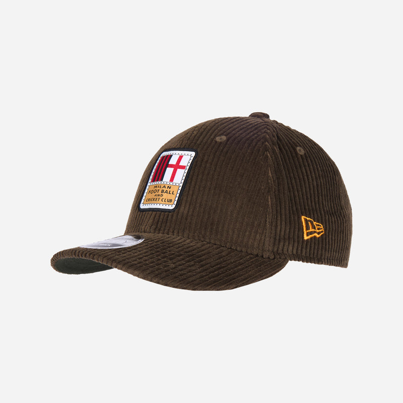 9FIFTY® NEW ERA X AC MILAN CORDUROY CAP WITH HERITAGE LOGO