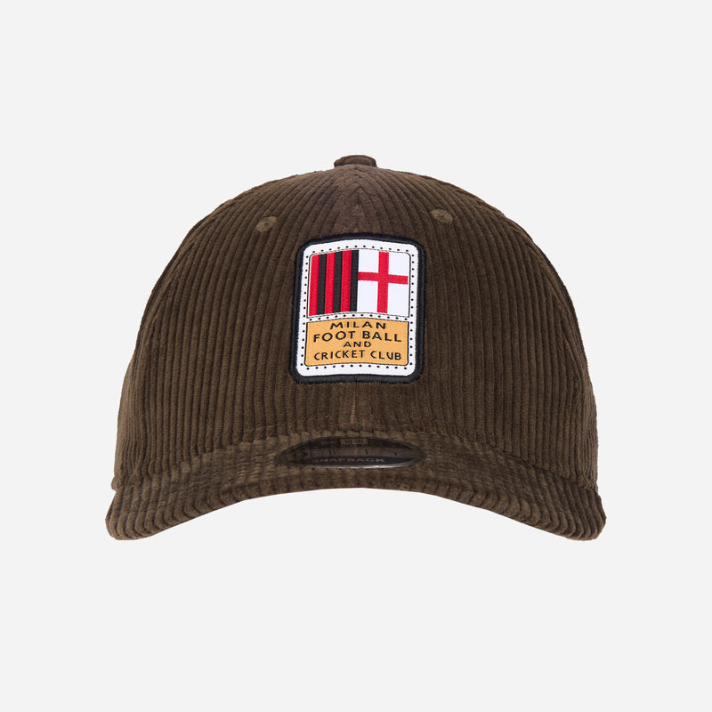 9FIFTY® NEW ERA X AC MILAN CORDUROY CAP WITH HERITAGE LOGO