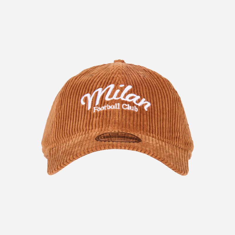 9TWENTY® NEW ERA X AC MILAN CORDUROY CAP WITH EMBROIDERY