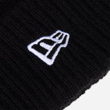 NEW ERA X AC MILAN BLACK AND RED BEANIE WITH POMPOM