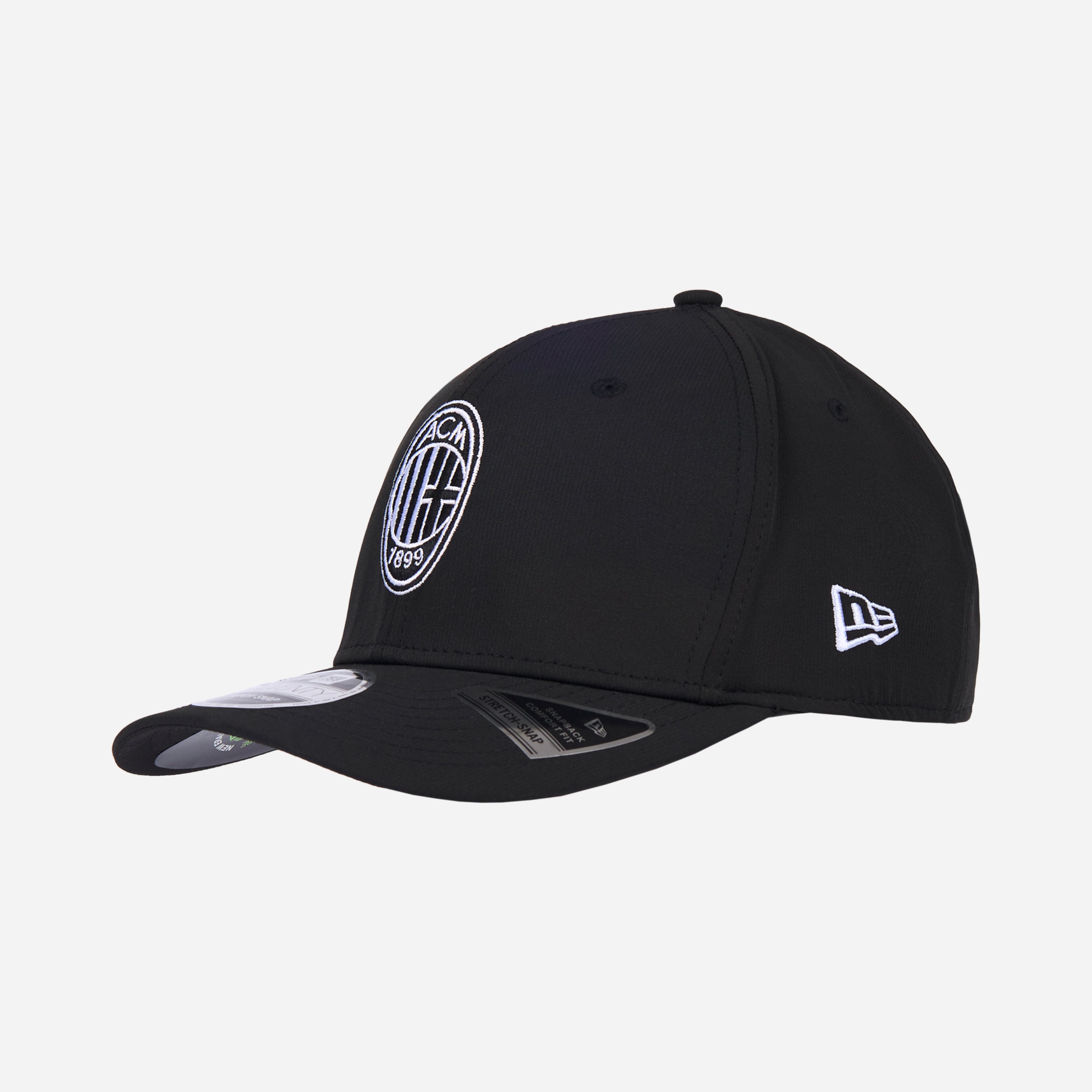 9SEVENTY® NEW ERA X AC MILAN CAP WITH EMBROIDERED LOGO