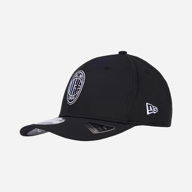 9SEVENTY® NEW ERA X AC MILAN CAP WITH EMBROIDERED LOGO