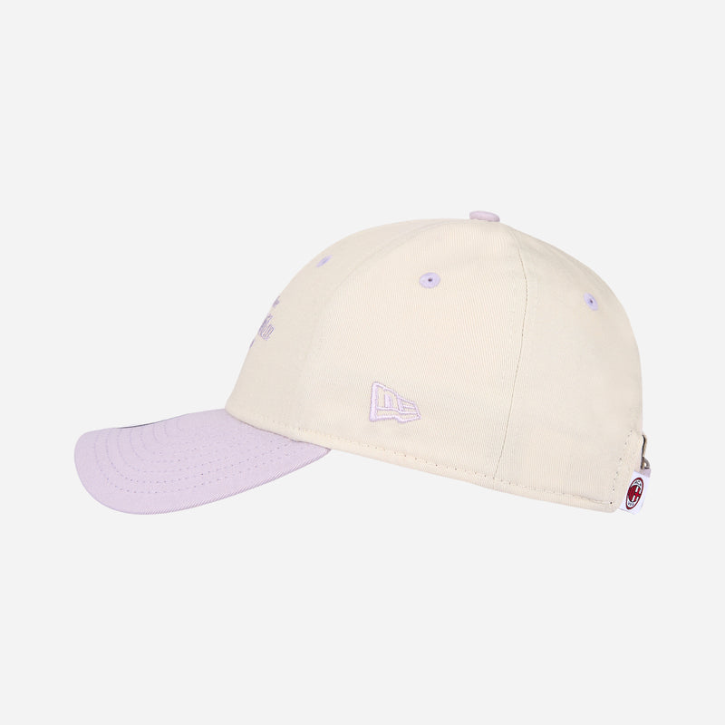 9FORTY® NEW ERA X AC MILAN WHITE AND LILAC CAP