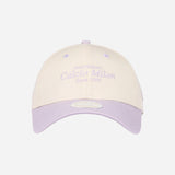 9FORTY® NEW ERA X AC MILAN WHITE AND LILAC CAP