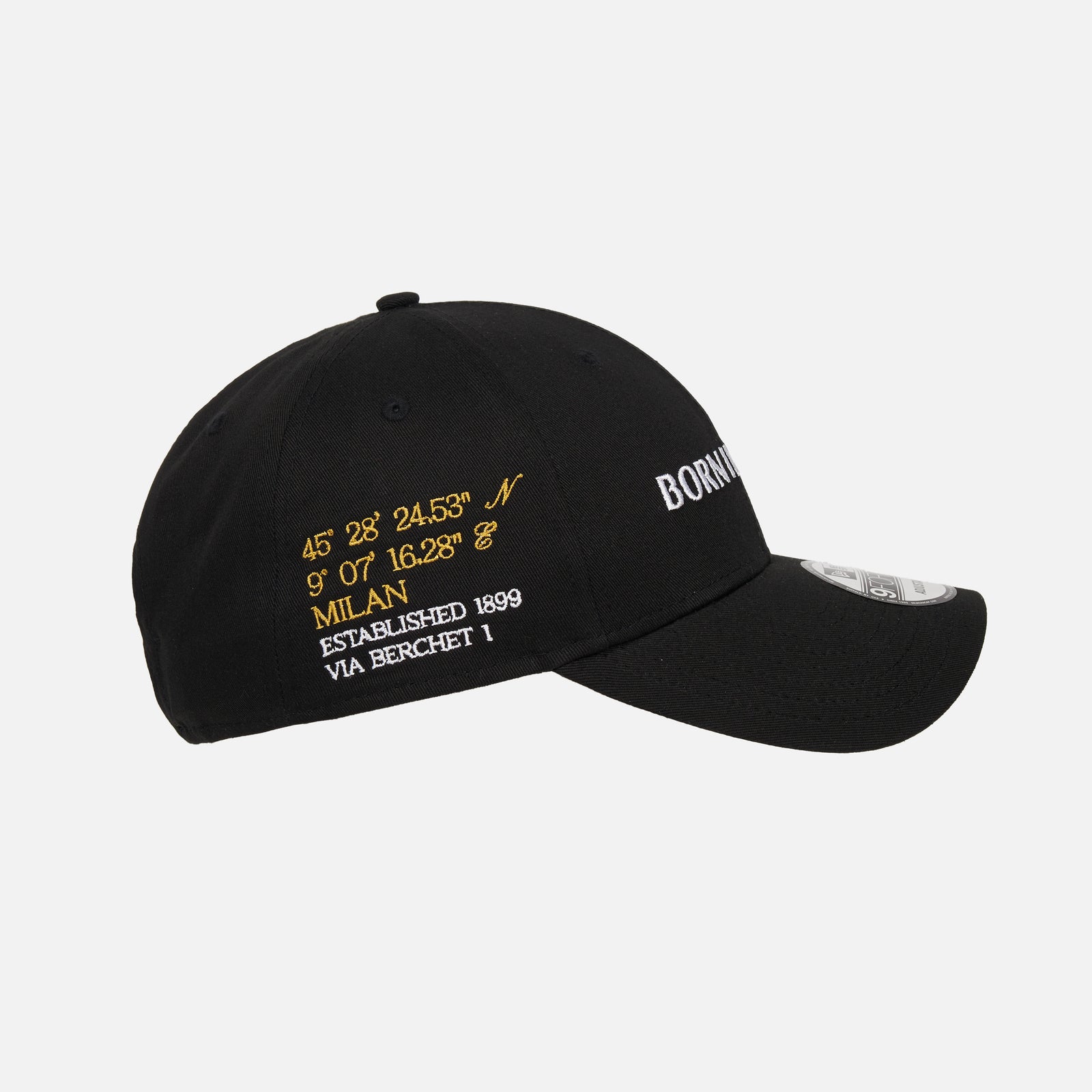 9FORTY® NEW ERA X AC MILAN BLACK CAP CITY COLLECTION | AC 9FORTY® NEW ERA X AC MILAN BLACK CAP CITY COLLECTION | AC