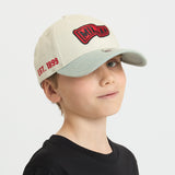 9FORTY® NEW ERA X AC MILAN YOUTH WHITE CAP WITH DENIM VISOR