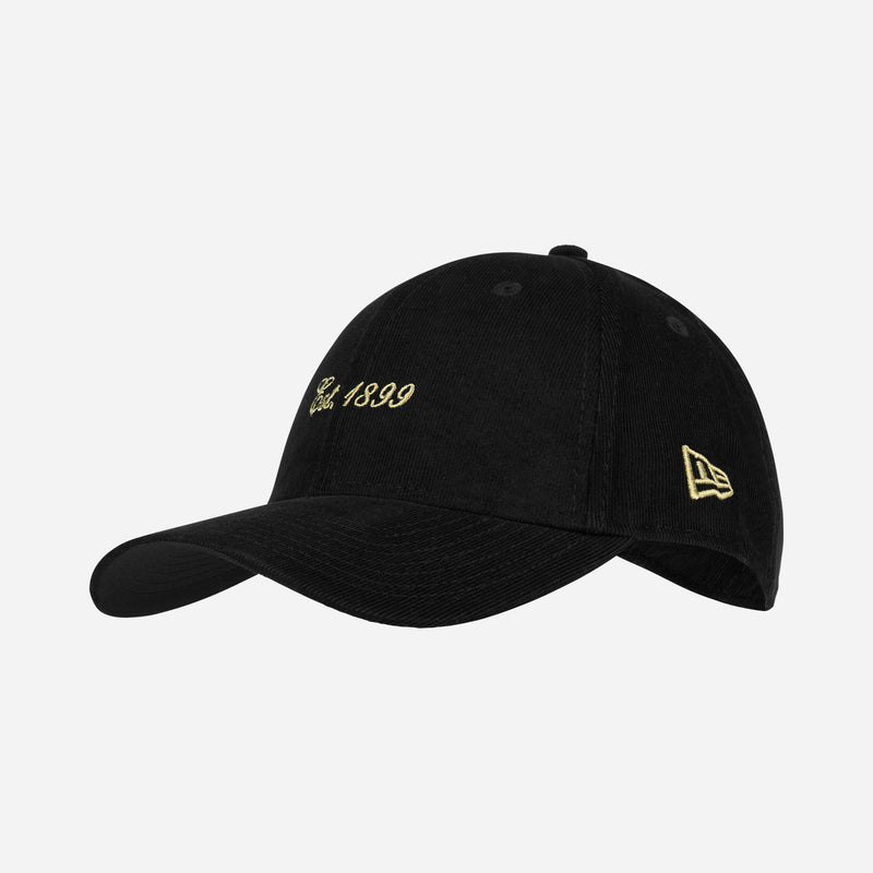 9FORTY® NEW ERA X AC MILAN CAP WITH GOLD EMBROIDERY