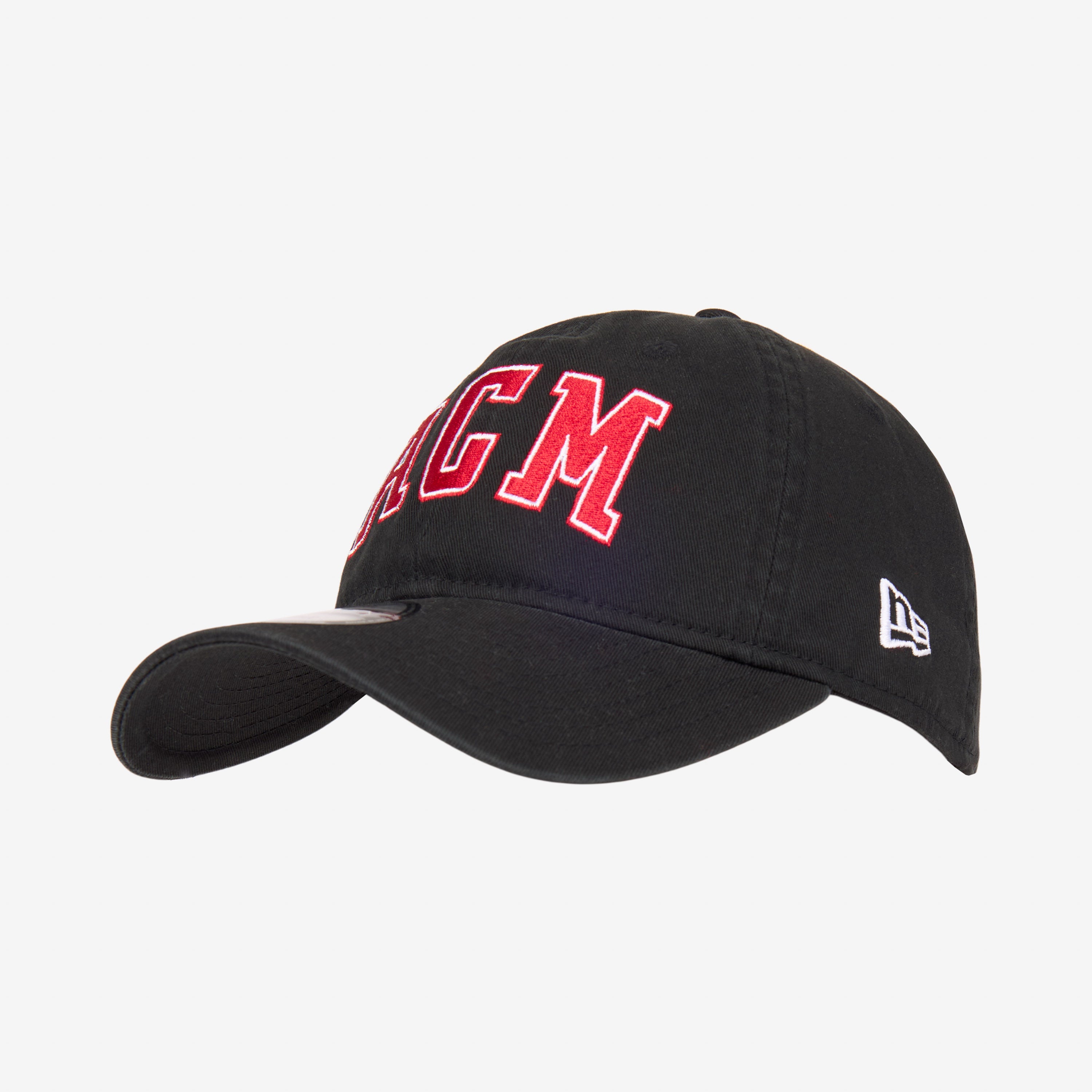 9TWENTY® NEW ERA X AC MILAN BLACK CAP WITH ACM EMBROIDERY