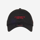 9TWENTY® NEW ERA X AC MILAN BLACK CAP WITH PHRASE