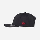 CAPPELLINO 9SEVENTY NEW ERA X AC MILAN NERO CON LOGO SFUMATO