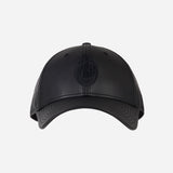 9FORTY NEW ERA X AC MILAN BLACK FAUX LEATHER CAP