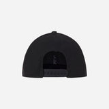 9FORTY NEW ERA X AC MILAN BLACK CAP WITH EMBROIDERED LOGO