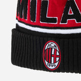 NEW ERA X AC MILAN BLACK POM-POM BEANIE