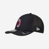 9FORTY APEX NEW ERA X AC MILAN BLACK CAP WITH LOGO