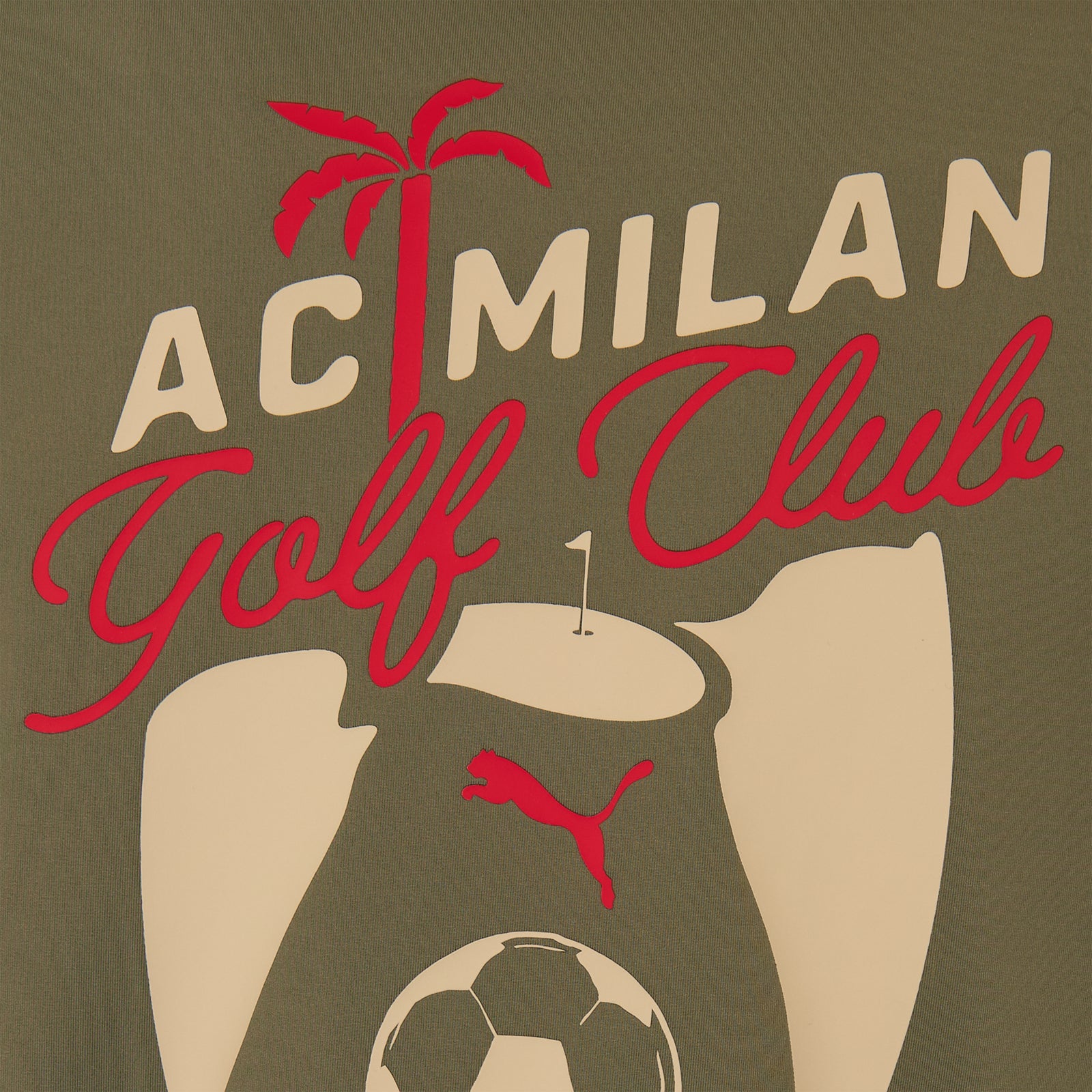 GREEN T-SHIRT PUMA X ACM GOLF CLUB | AC Milan Store