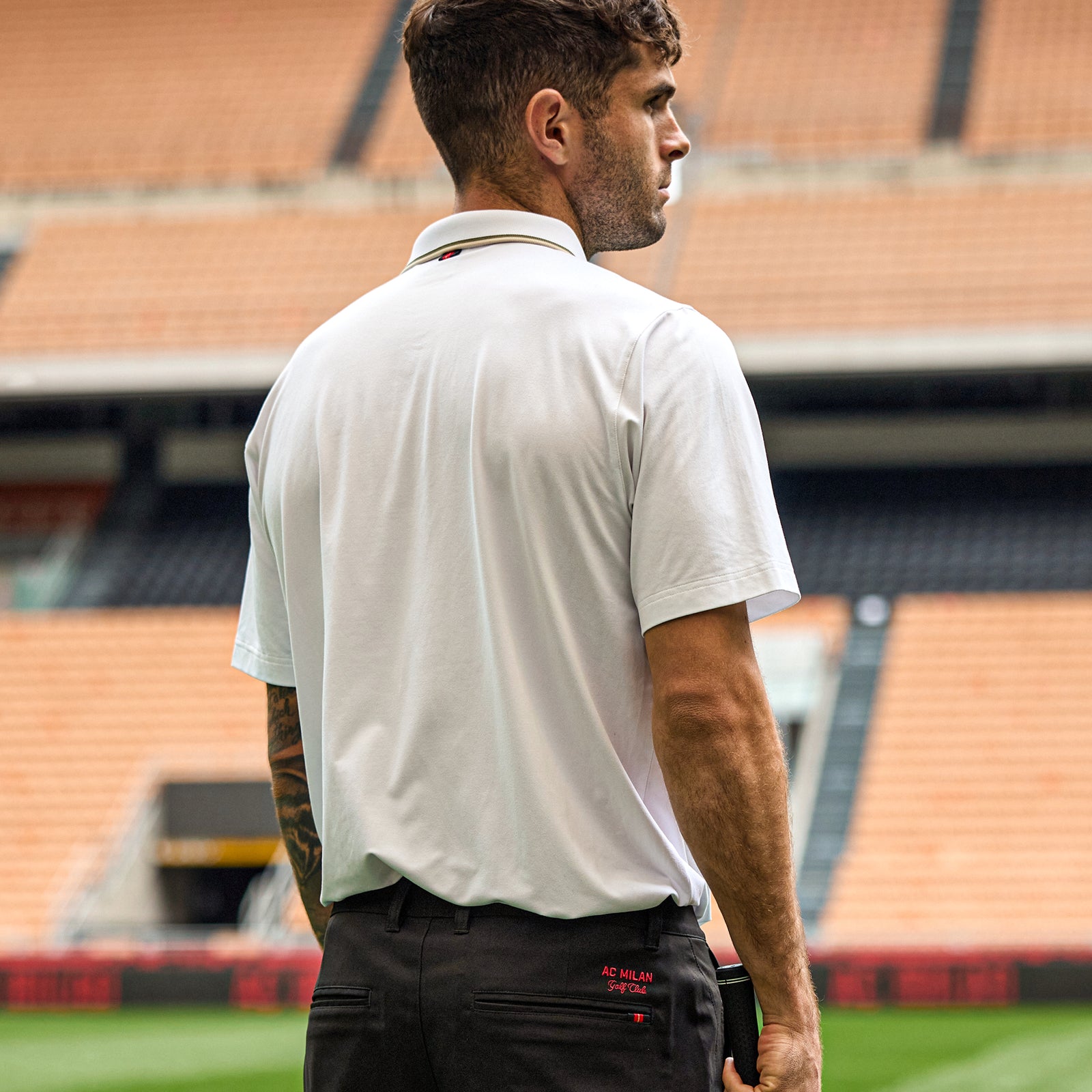 WHITE POLO SHIRT PUMA X ACM GOLF CLUB | AC Milan Store