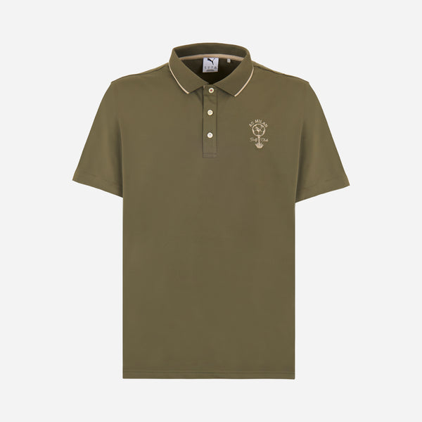 GREEN POLO SHIRT PUMA X ACM GOLF CLUB