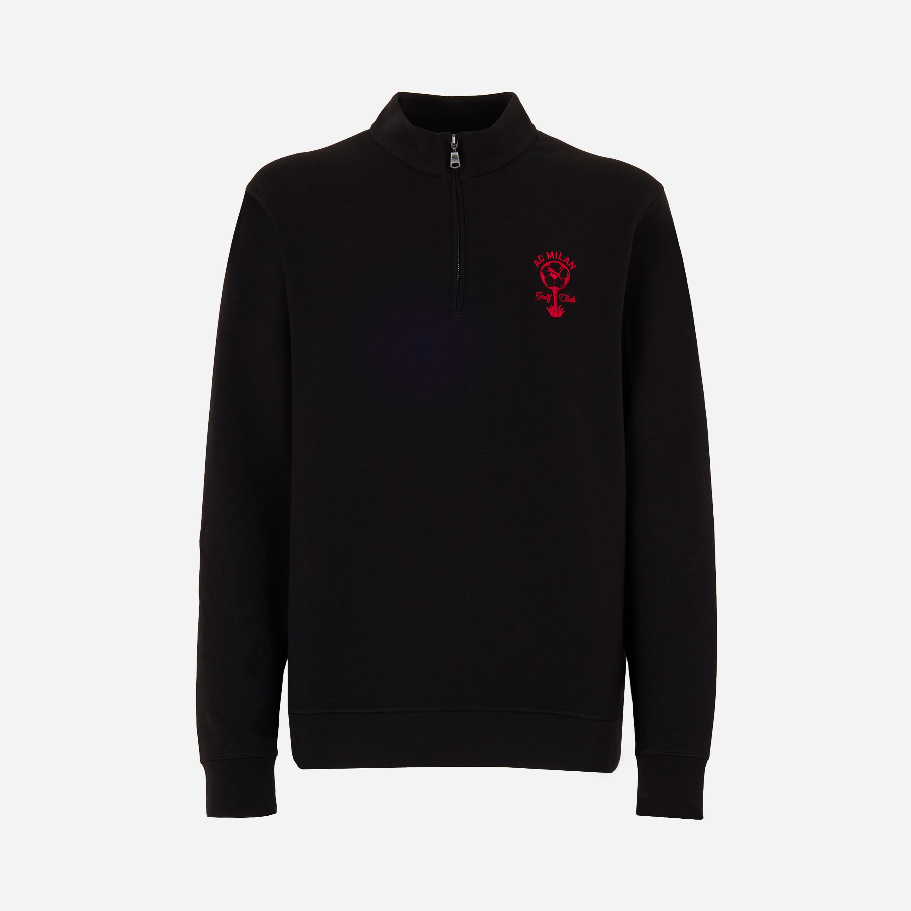 BLACK 1/4 ZIP SWEATSHIRT PUMA X ACM GOLF CLUB