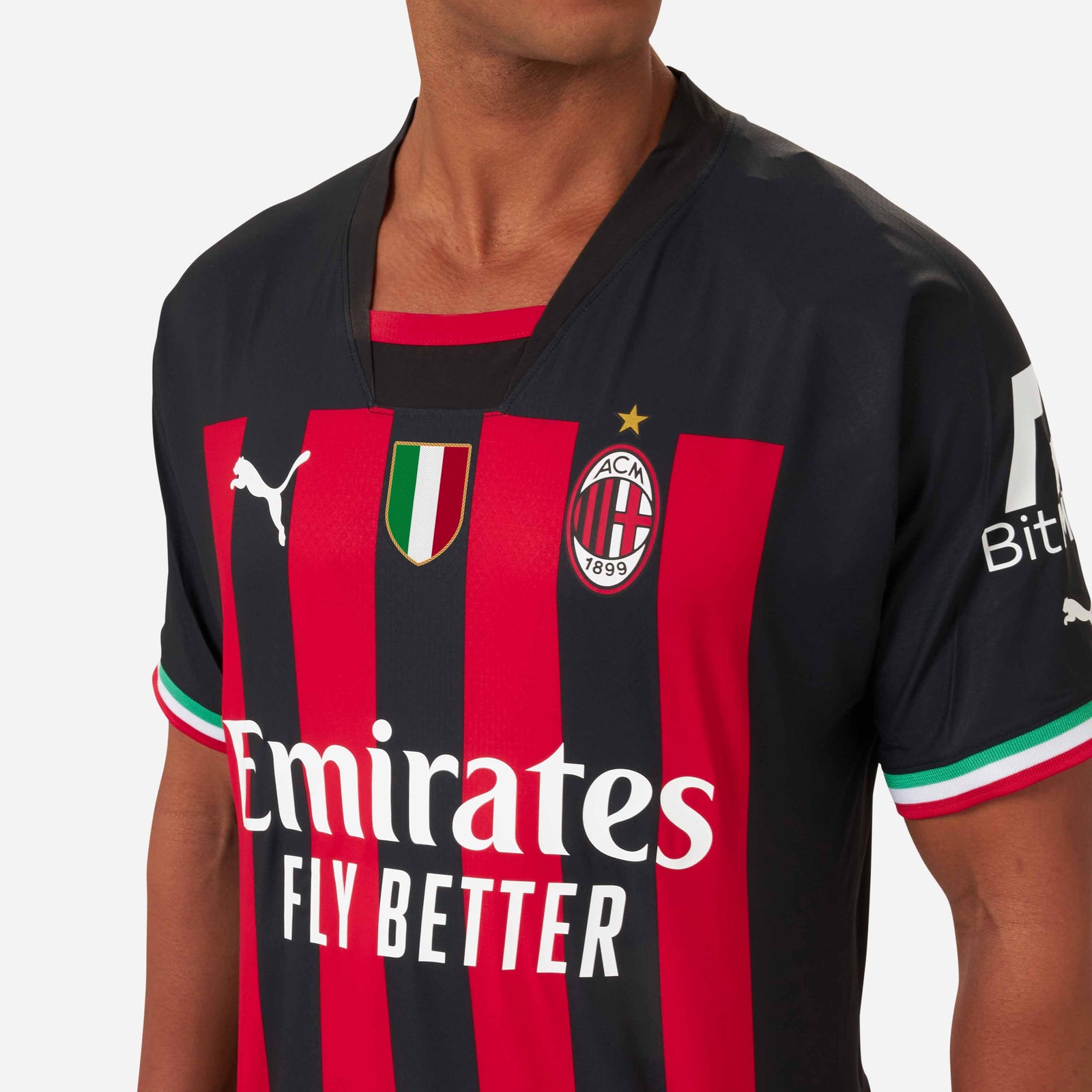 Milan 2022 23 Maglia Del Milan Originale Authentic 2022 Maglia Del