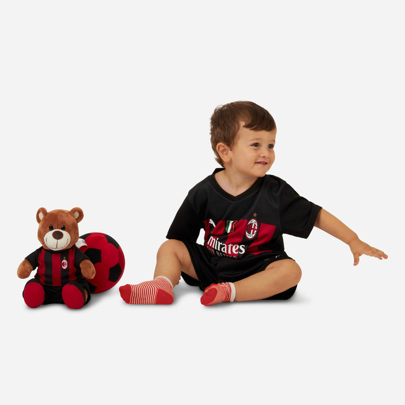 Completino Milan Neonato Maglietta Milan Neonato Shop