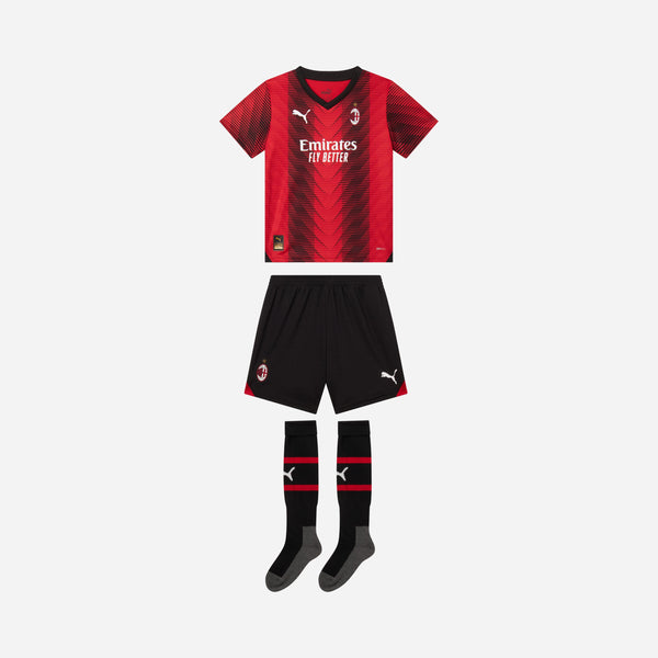 Maglia Ufficiale AC Milan Home 2023/24 - Unisex Adulto, 100% Poliestere, Tecnologia DryCELL - Foto 8