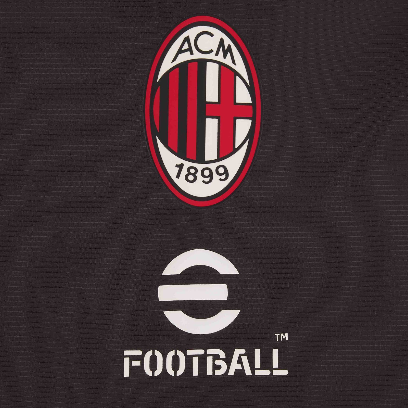 MILAN PREMATCH 2023/24 JACKET WITH ZIPPER AND HOOD | AC