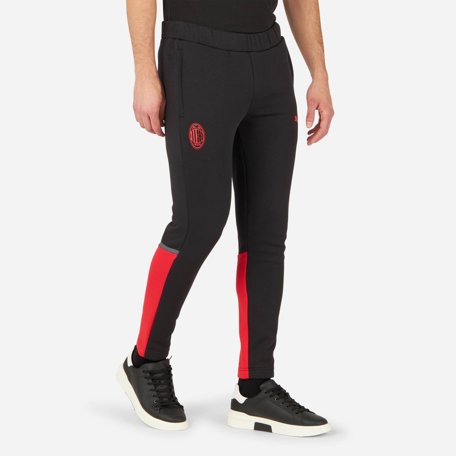Pantaloni AC Milan FtblArchive - Pantaloni Sportivi Unisex, Logo Ufficiale, Materiale Riciclato - Foto 8