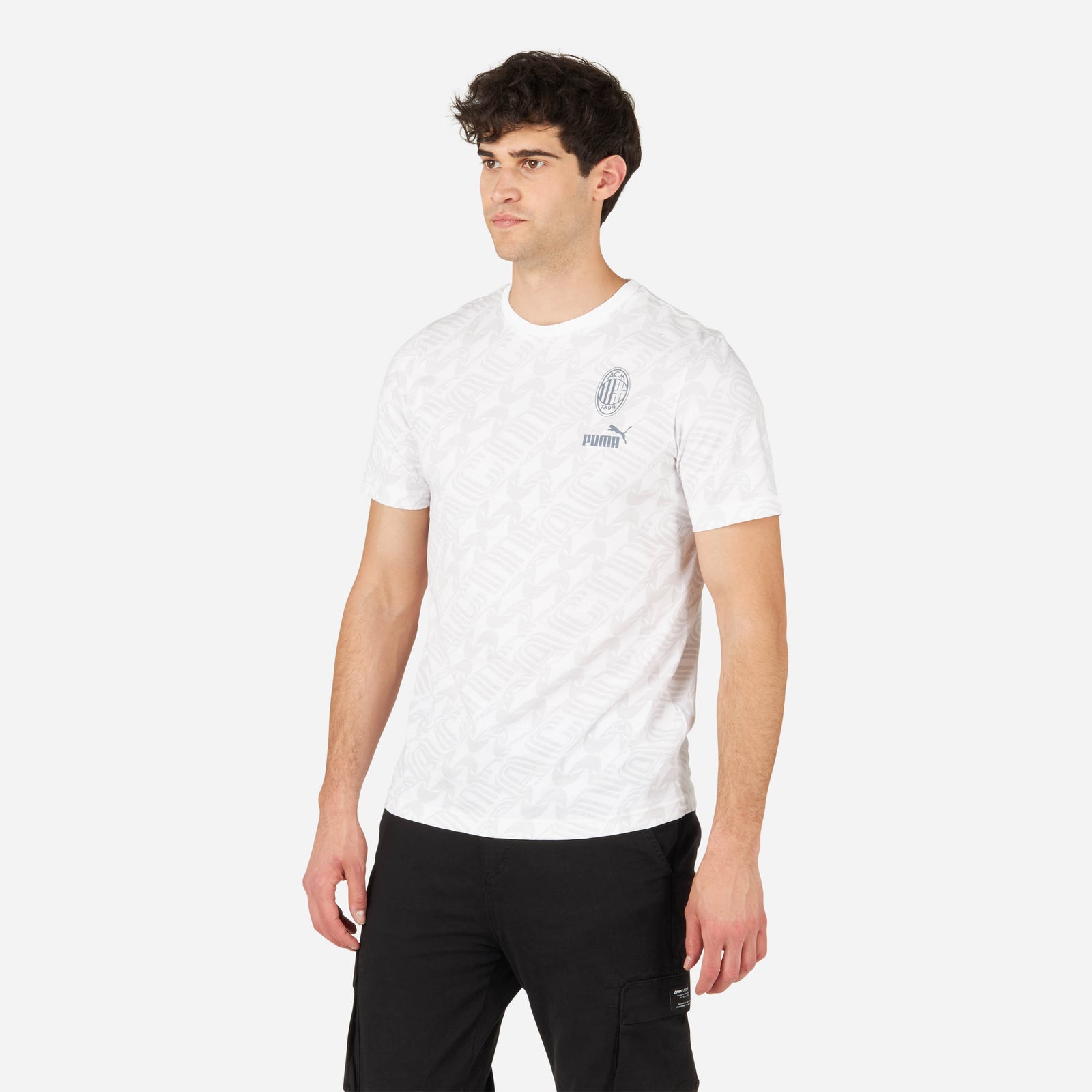 MILAN T-SHIRT WITH ALLOVER PRINT | AC Milan Store