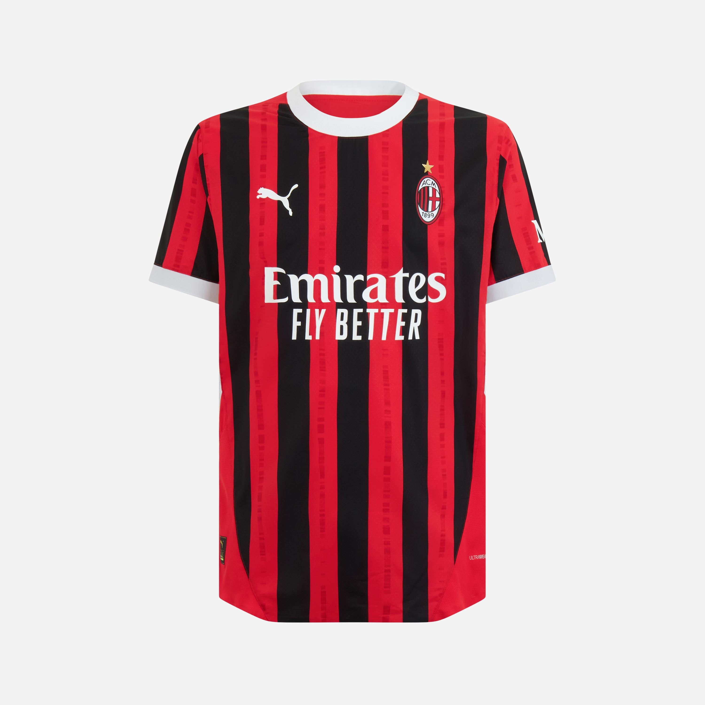 MILAN HOME AUTHENTIC 2024/25 JERSEY | AC Milan Store