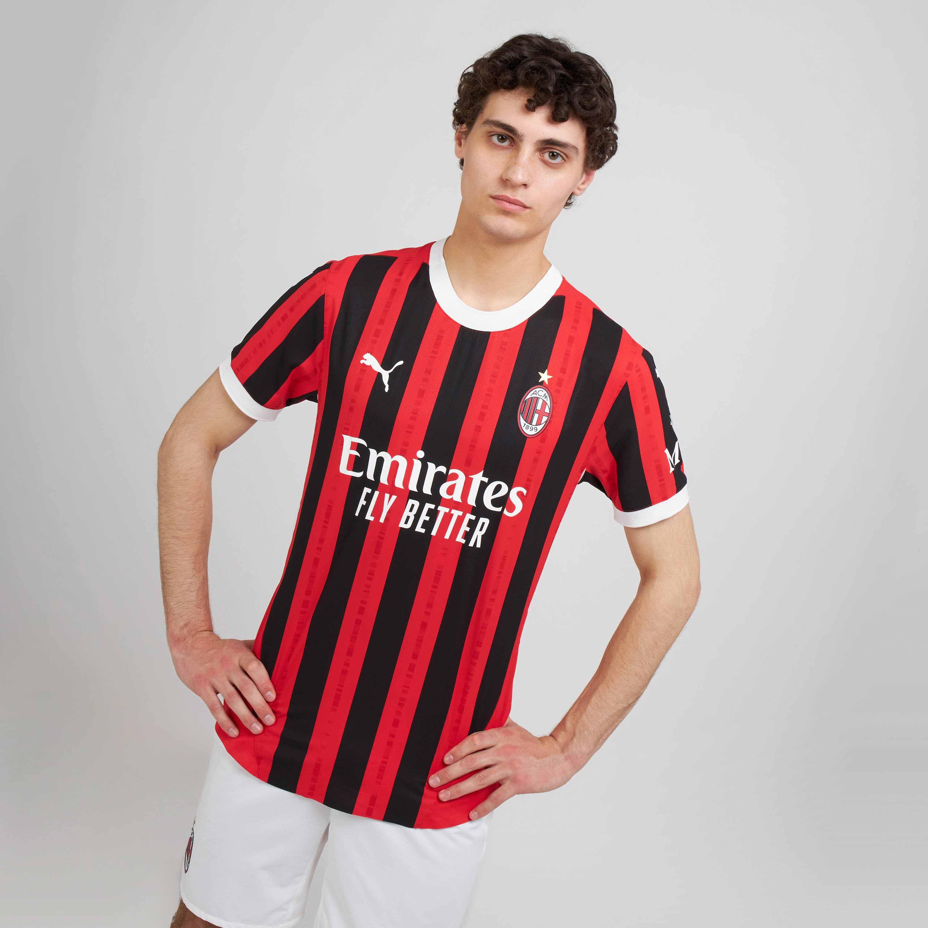 MILAN HOME AUTHENTIC 2024/25 JERSEY | AC Milan Store