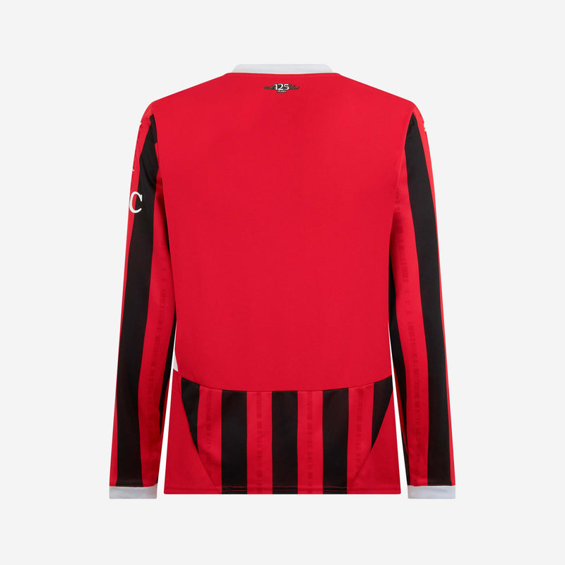 MILAN LONG SLEEVE HOME AUTHENTIC 2024/25 JERSEY