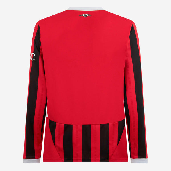 MILAN LONG SLEEVE HOME AUTHENTIC 2024/25 JERSEY