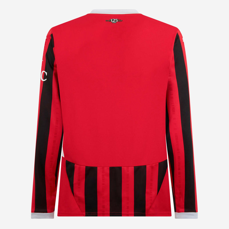 MILAN LONG SLEEVE HOME AUTHENTIC 2024/25 JERSEY